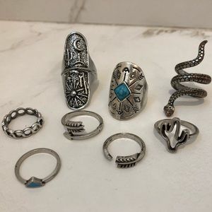 Ring Bundle Southwestern Style